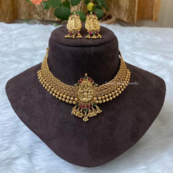 Traditional Lakshmi Design Necklace