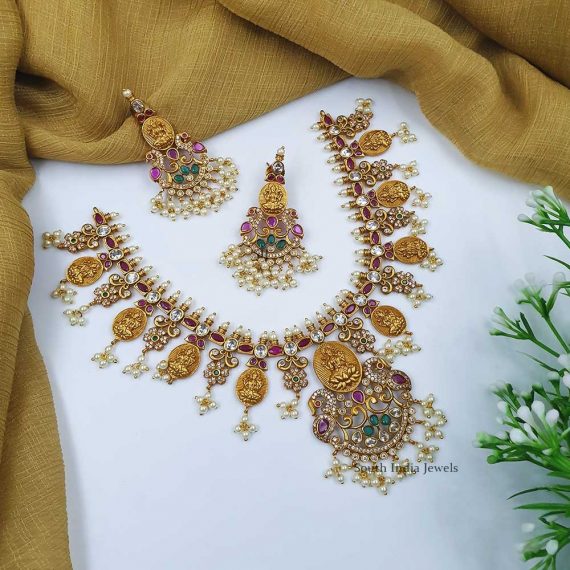 Unique Lakshmi Design Necklace