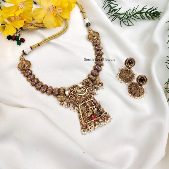 Royal Vinayak Design Necklace