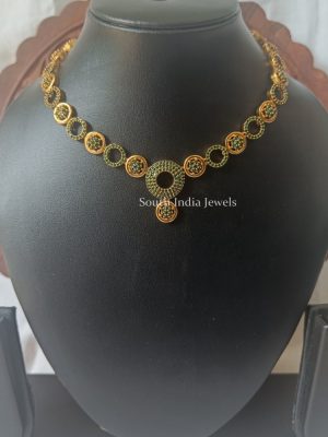 AD Green Stones Necklace