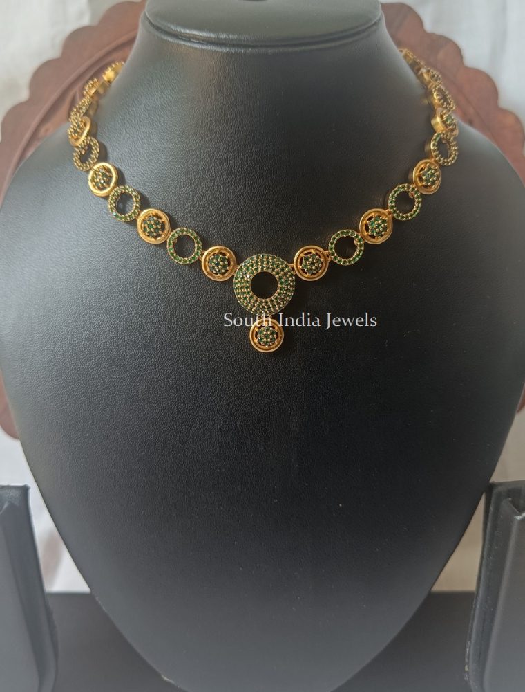 AD Green Stones Necklace