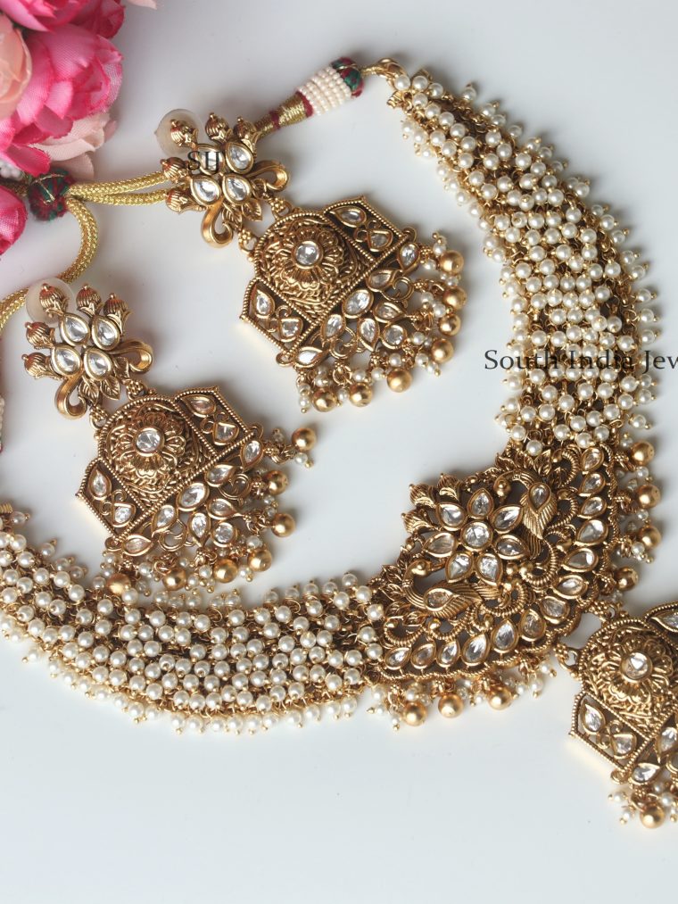 Aarushi Kundan Jadau Necklace