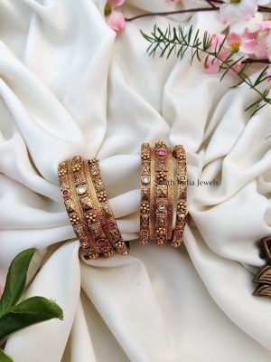 Antique Finish Design Bangles