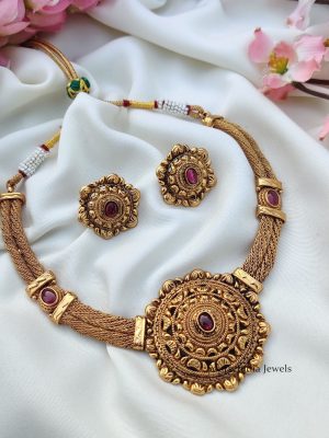 Antique Finish Necklace