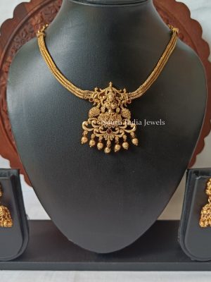 Attractive Lakshmi Design Necklace