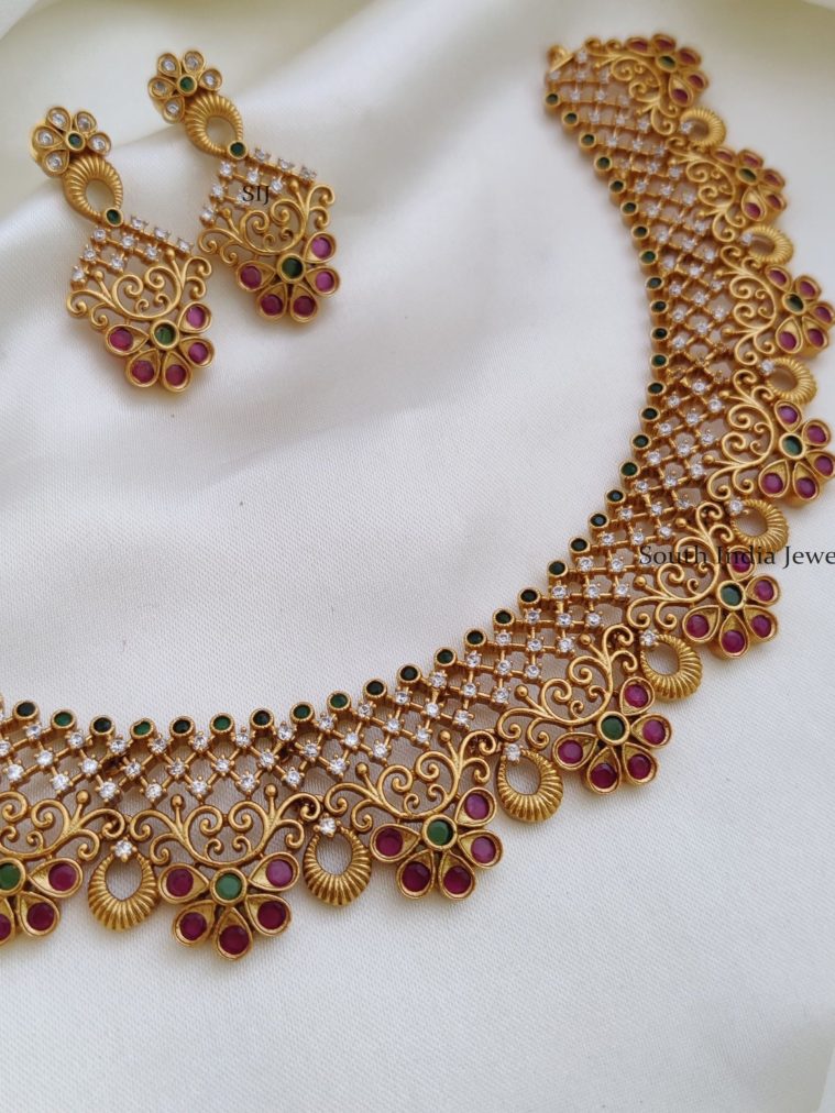 Bridal AD Stones Necklace (2)