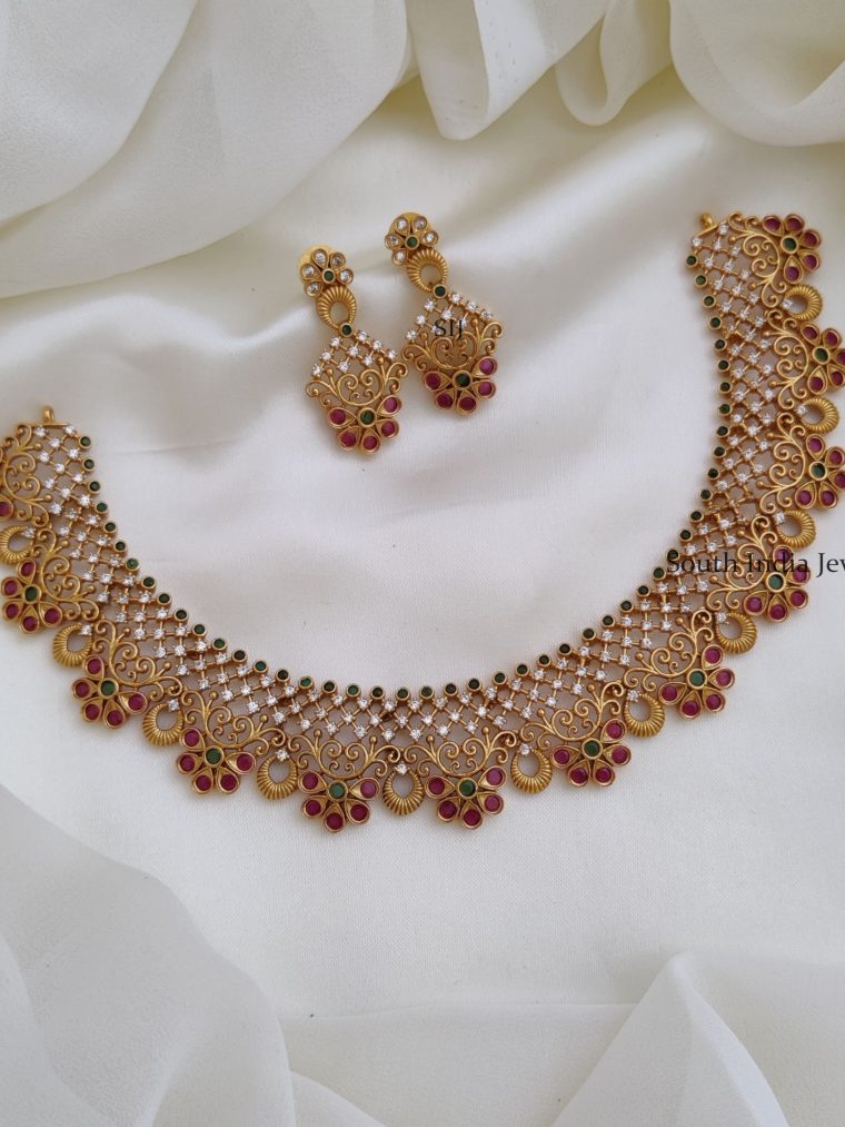 Bridal AD Stones Necklace