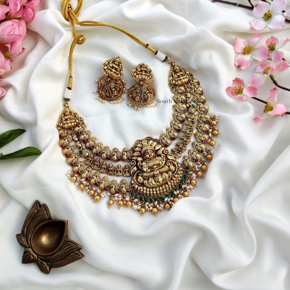 Bridal Gubera Lakshmi Necklace