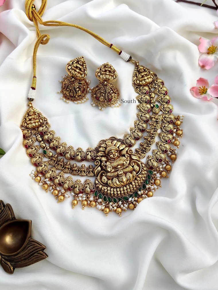 Bridal Gubera Lakshmi Necklace