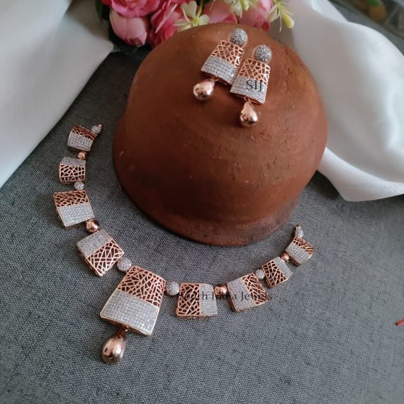 Cute CZ Stones Necklace