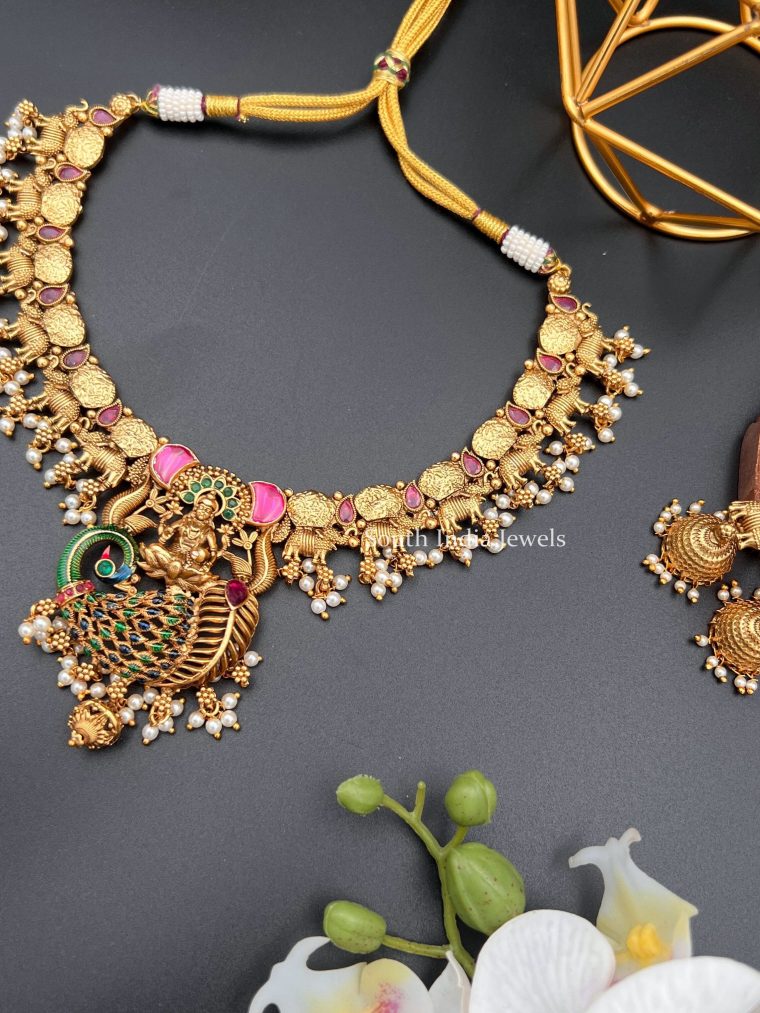 Cute Lakshmi Design Necklace