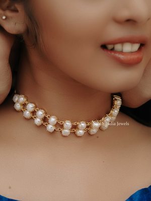 Cute Pearl Design Choker