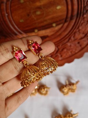 Cute Trending Colors Jhumkas (2)