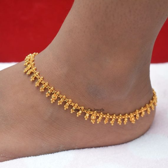 Elegant Design Anklets