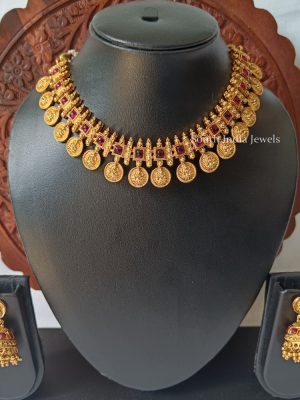 Elegant Lakshmi Design Necklace