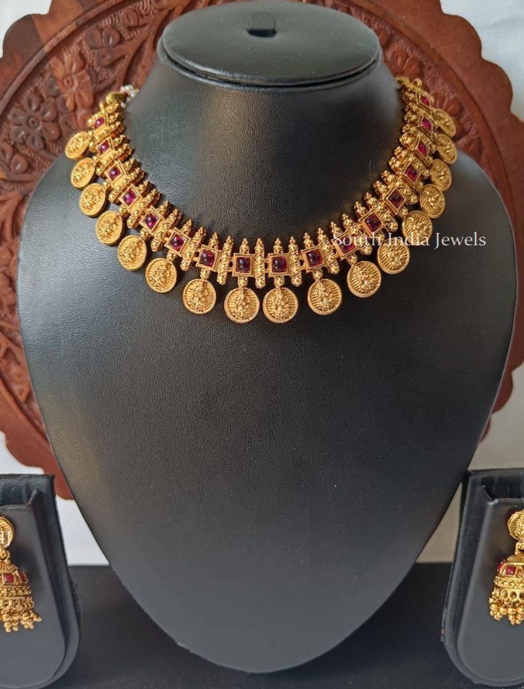 Elegant Lakshmi Design Necklace