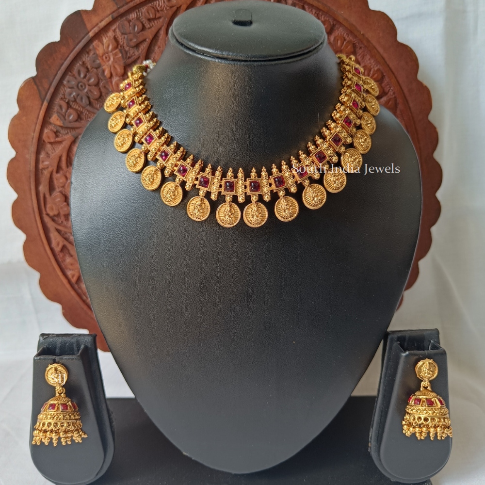 Elegant Lakshmi Design Necklace