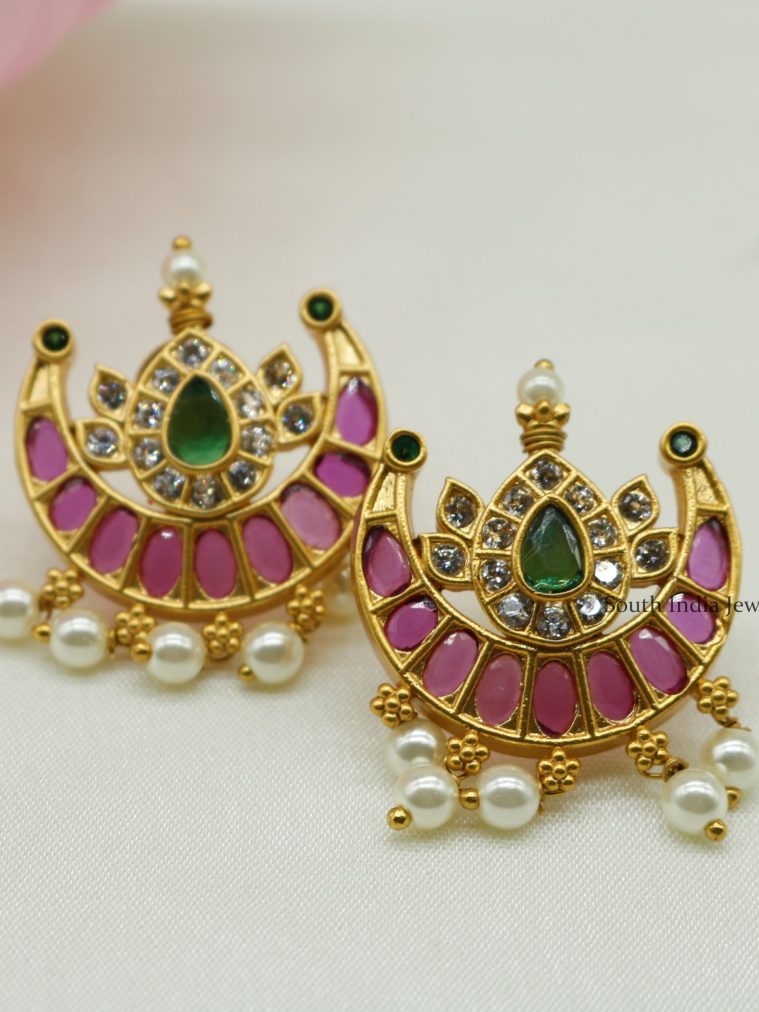 Exclusive Chandbali Kemp Earrings