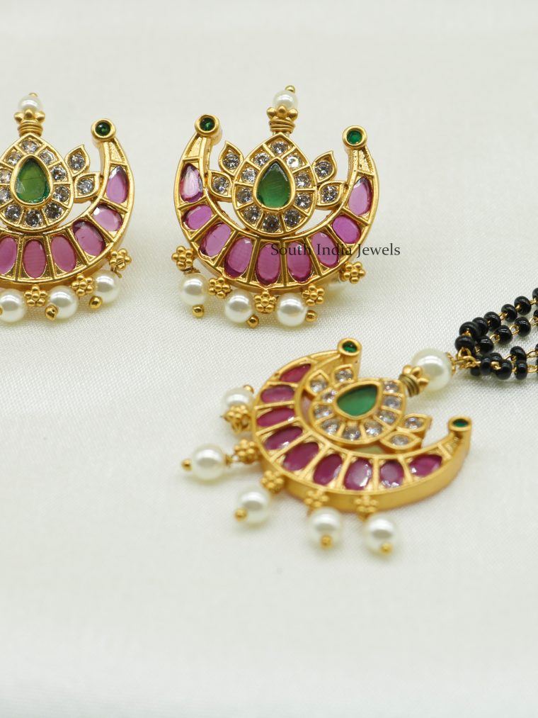 Marvelous Design Chandbali Mangalsutra (1)
