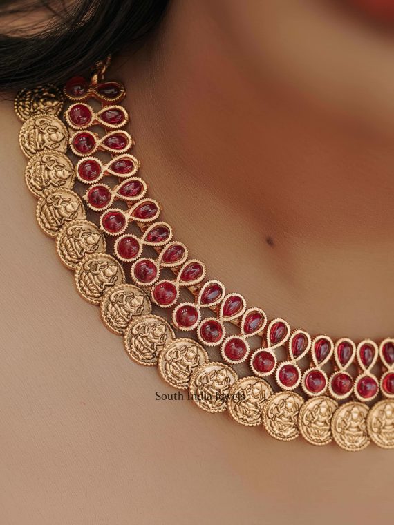 Marvelous Ruby Design Necklace (