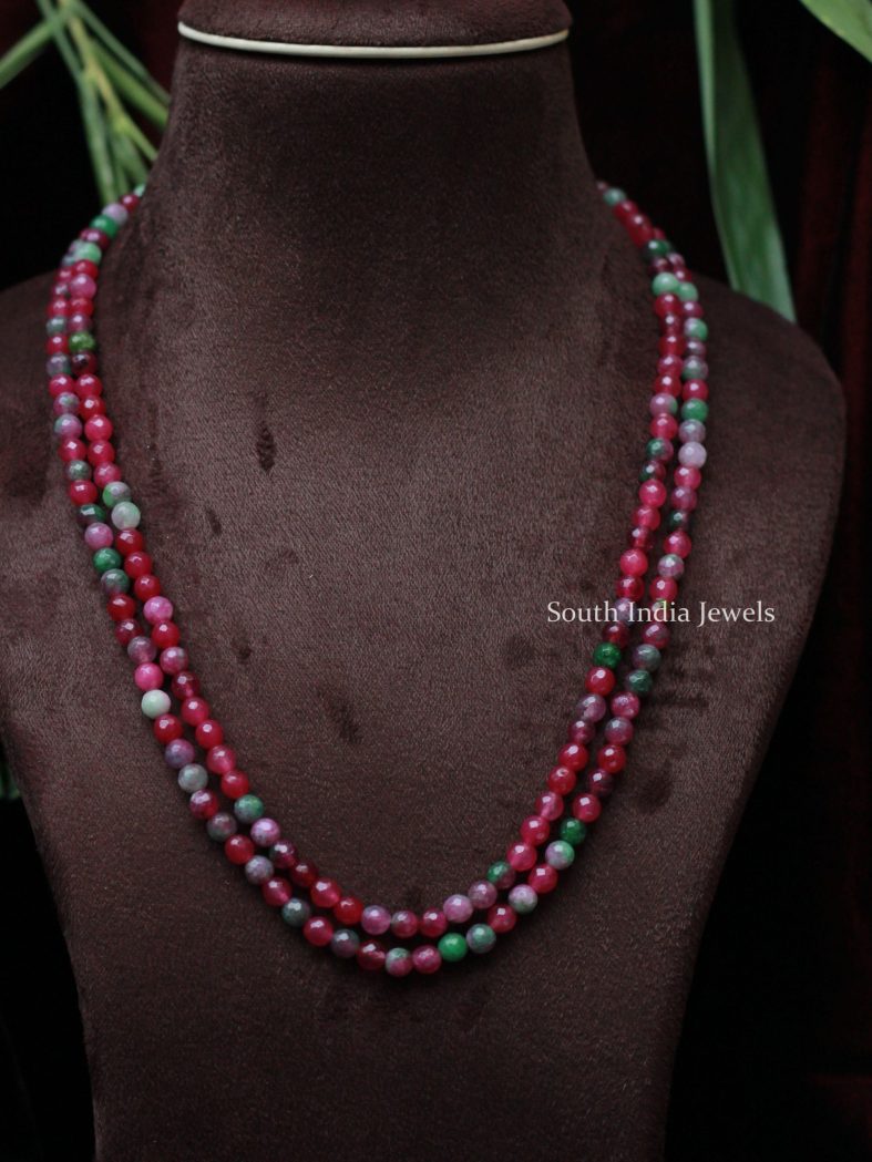 Pretty Multicolor Beaded Necklace