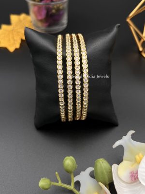 Simple Stones Bangles