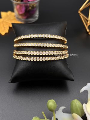 Simple Stones Bangles