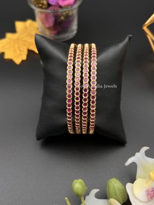 Simple Stones Bangles
