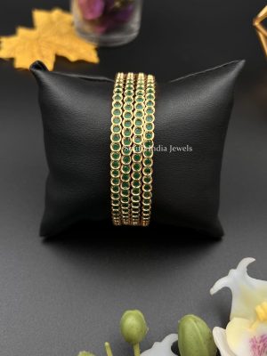 Simple Stones Bangles
