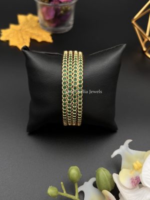 Simple Stones Bangles