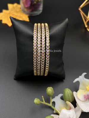 Simple Stones Bangles
