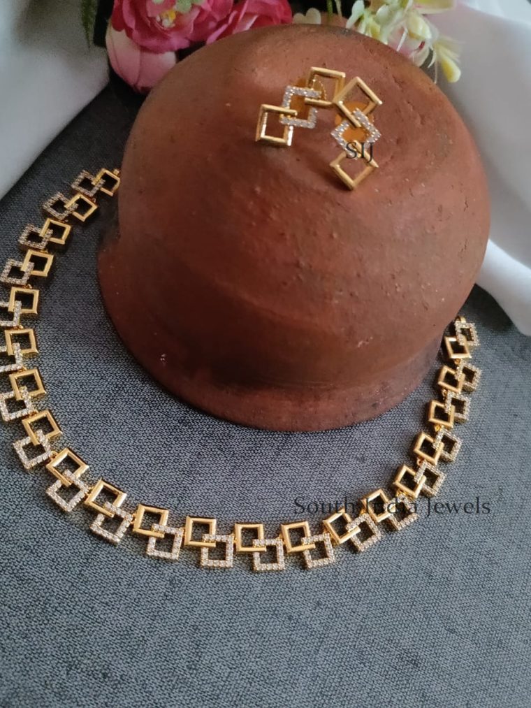 Stunning CZ Stones Necklace
