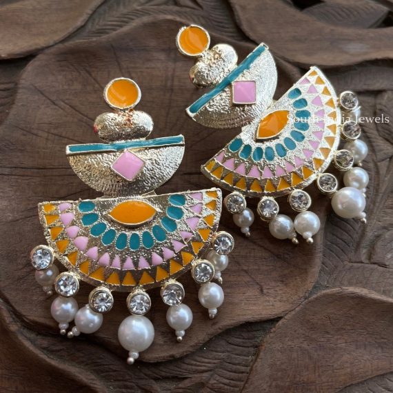 Stunning Kundan Stones Earrings