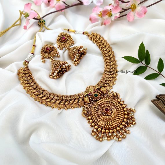 Stunning peacock Design Necklace