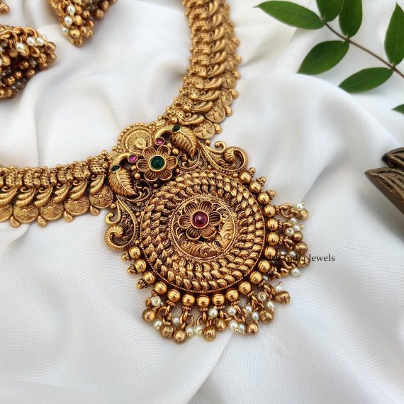 Stunning peacock Design Necklace