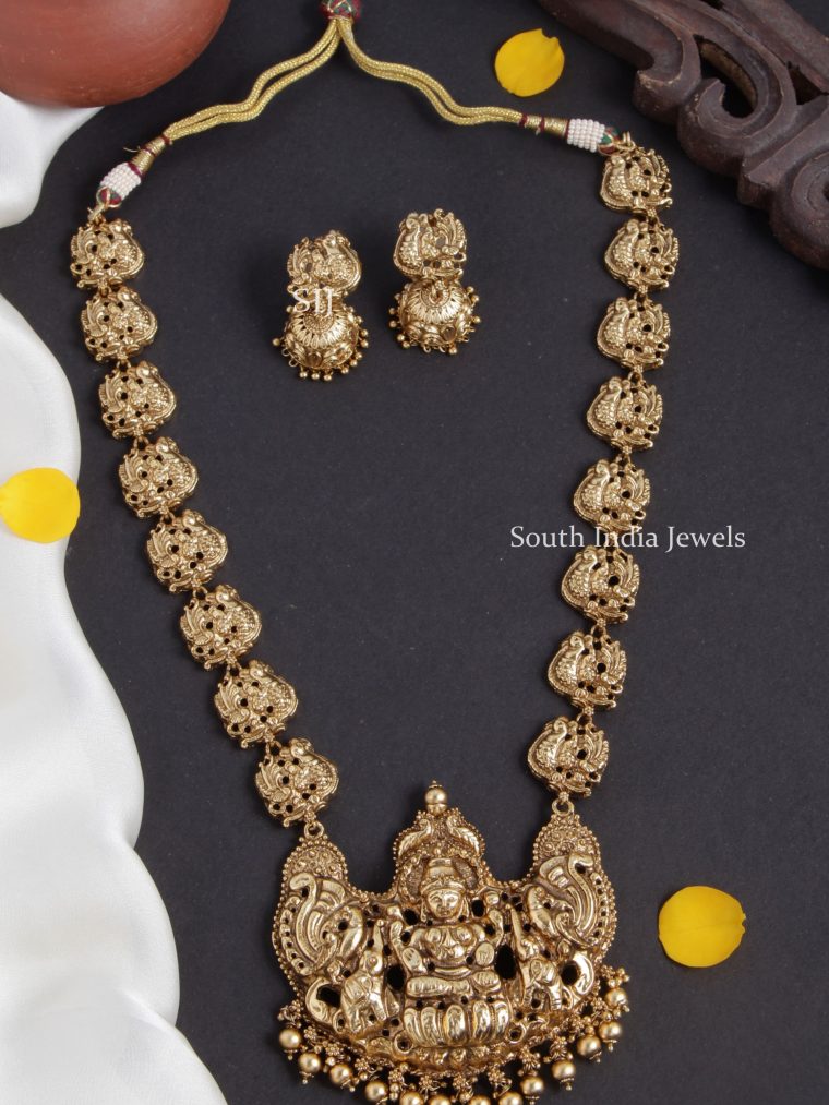 South Indian Long Necklace And Haram High Quality South India Jewels 