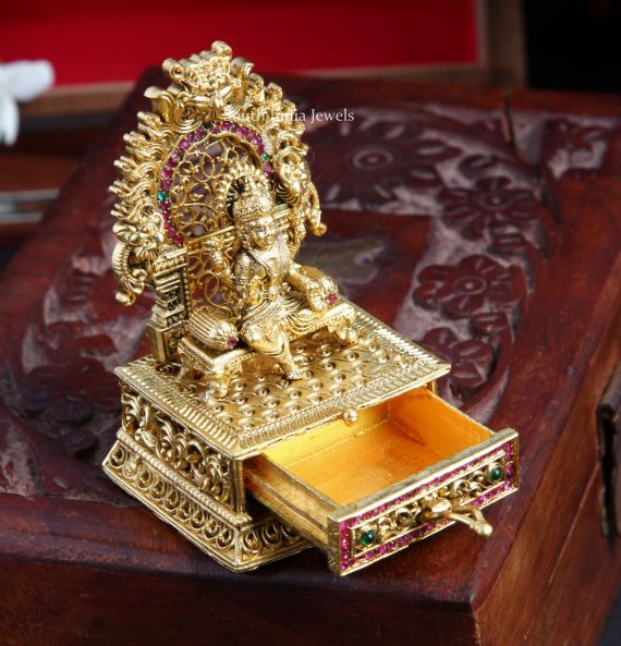 Traditional Lakshmi Kumkum Box