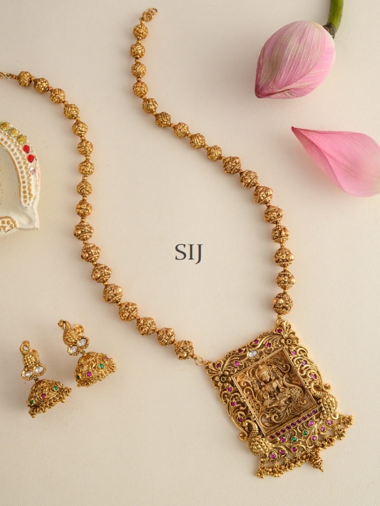 Traditional Lakshmi Pendant Haram