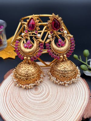 Traditional Long Design Jhumkas