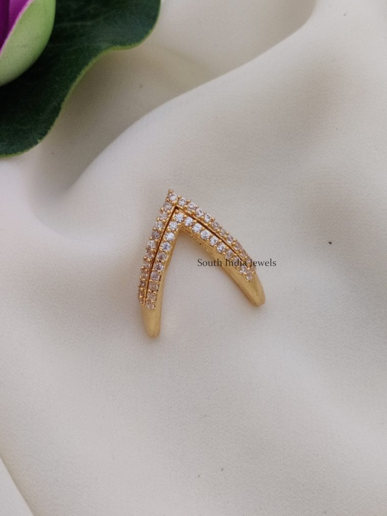 Trendy AD Stones Finger Ring