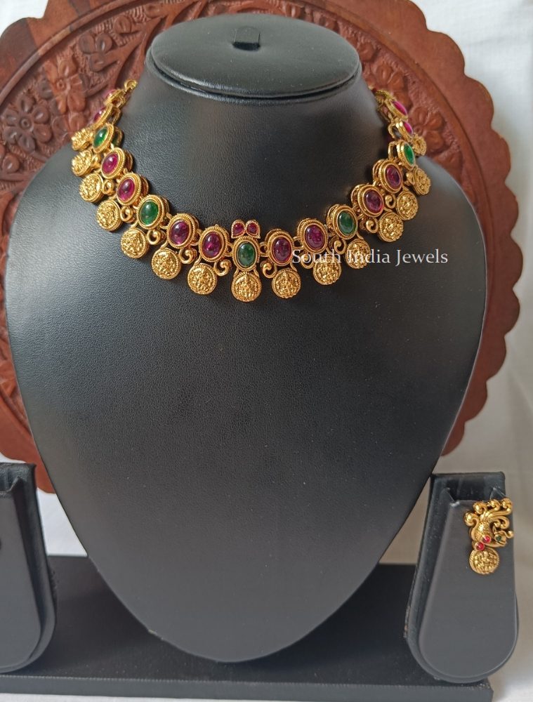 Trendy Lakshmi Design Necklace