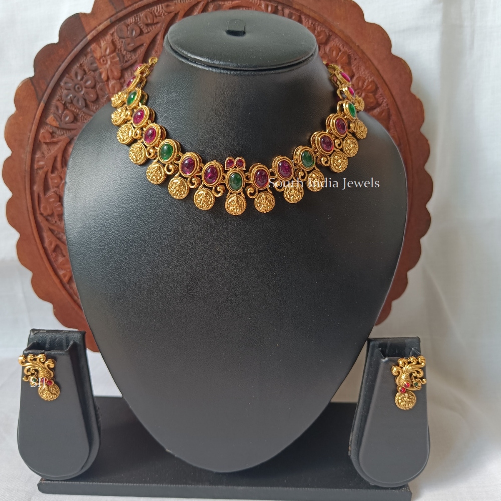 Trendy Lakshmi Design Necklace