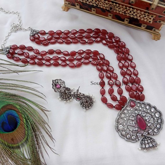 Trendy Victorian Beads Haram