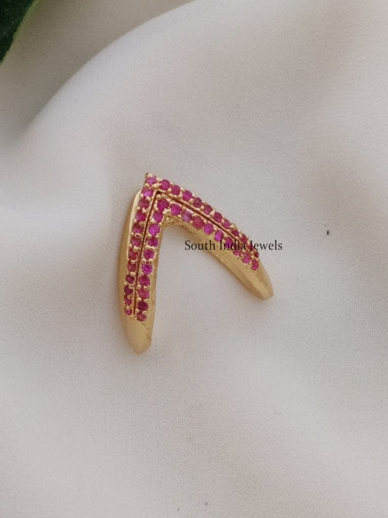 Two Layered AD Finger Ring