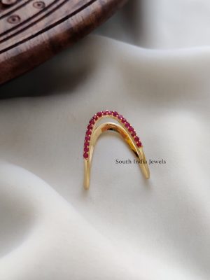 Unique AD Stones Finger Ring
