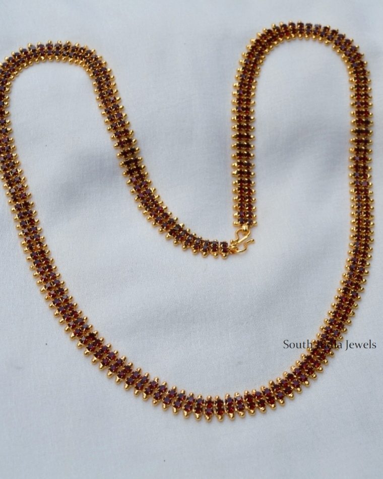 Classic Colorful Long Chain