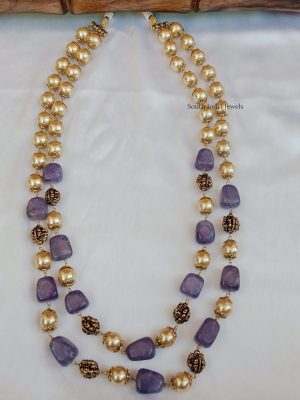 Cute Two Layered Pearl Bead Mala