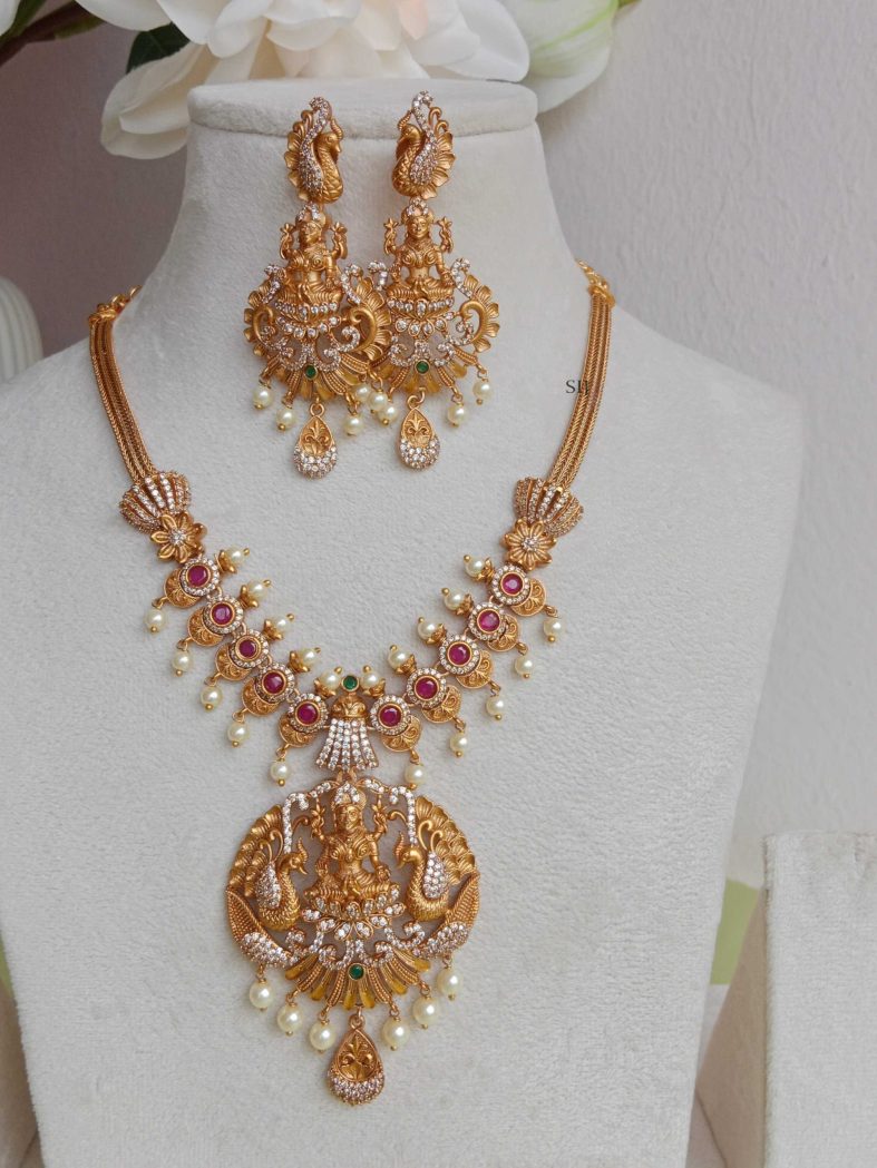 Artificial Lakshmi Design Necklace