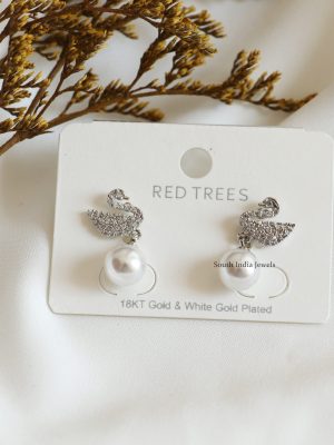 Carina Pearl Drop Earrings