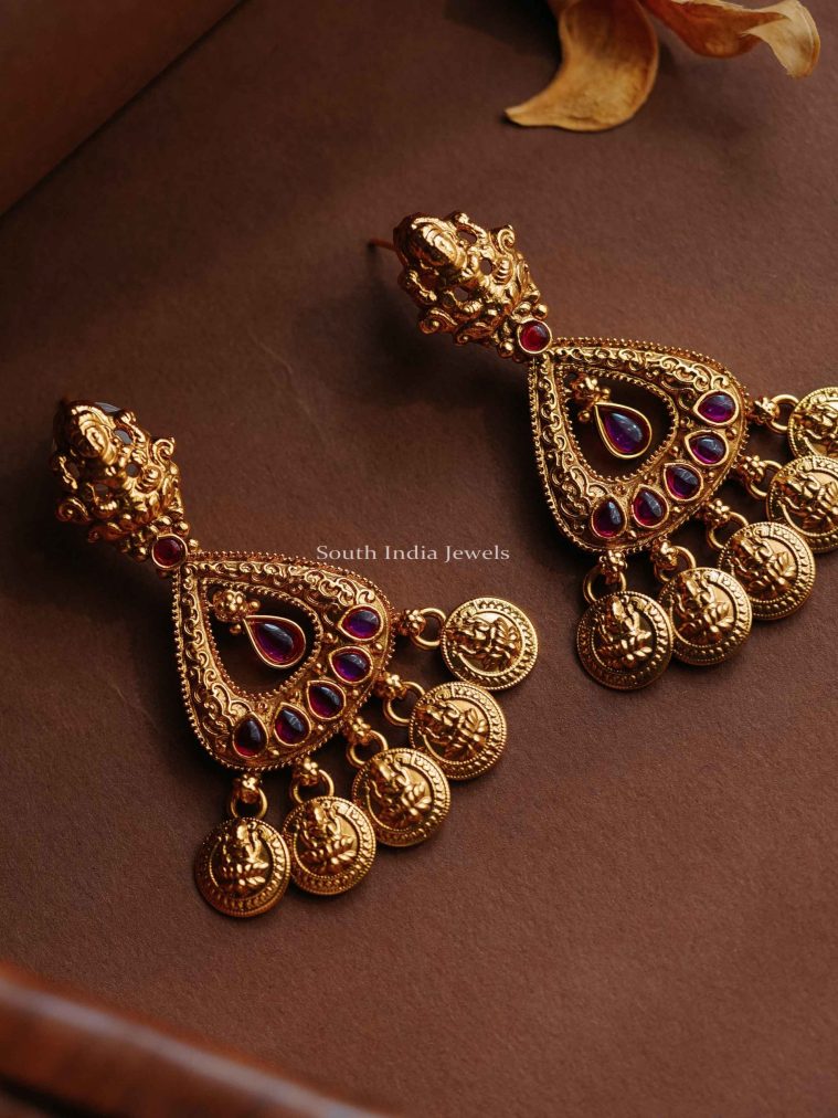 Classic Chandbali Design Earrings